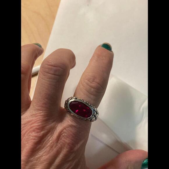 Ruby Like Statement Ring - Picture 5 of 10